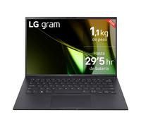 LG Gram 14Z90S Intel Core Ultra 7 155H Portátil 35,6 cm (14") Full HD 32 GB LPDDR5-SDRAM 1 TB SSD Wi-Fi 6E (802.11ax) Windows 11 Home Negro