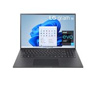 LG gram 16Z90P Laptop de 16 Pulgadas Ultraligera (2560 x 1600), Intel EVO 11ª generación i7, 16 GB de RAM, SSD de 256 GB, Windows 11 Home, batería de 22 Horas, Alexa incorporada, 2 USB-C, HDMI, USB-A