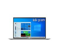 LG Gram 16Z90P-N.APS5U1 - Portátil resistente de 16 pulgadas, Intel Core i7 (10ª generación), 16 GB de RAM, SSD de 512 GB, plata oscura, Windows 10 Pro, tecnología de conmutación en plano (IPS) - IEEE