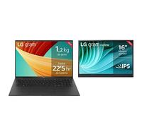 LG gram 16Z90R + Monitor Portátil LG +view 16MR70/ i7/ 32GB/ 1TB SSD - 16Z90R-E.AD78Z
