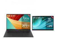 LG gram 17Z90R + Monitor Portátil LG +view 16MR70/ i7/ 32GB/ 1TB SSD - 17Z90R-E.AD78Z