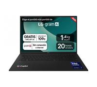 LG - Gram 17ZD90T-G.AX88B ordenador portatil Intel Core Ultra 7 255H Portátil 43,2 cm (17") WQXGA 32 GB LPDDR5x-SDRAM 1 TB SSD W