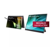 LG gram 2 en 1 14T90S Windows 11 Home/ i7/ 16GB/ 512GB SSD/ 1,2Kg/ 29h - 14T90S-G.AA75Z
