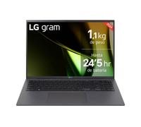 LG gram de 16 pulgadas Laptop Ligero de 32GB RAM Intel® Core™ Ultra 7 | Windows 11, Pantalla IPS Antirreflejo - 16Z90S-G.AD7BB