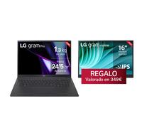 LG gram Pro 16Z90SP+ Monitor Portátil LG +view 16MR70/ i7/ 32GB/ 1TB SSD - 16Z90SP-A.AD88Z