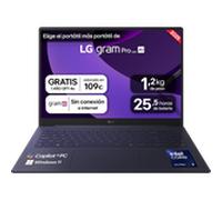 LG Gram Pro 16Z90T-G | Portátil Intel Core Ultra 9 288V 32GB DDR5 1TB NVMe 16'' IPS WQXGA 144Hz Windows 11 Home
