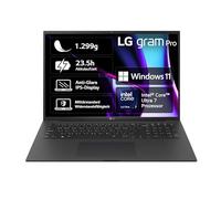 2024 LG Gram Pro - Ordenador portátil de 17 pulgadas (1299 g Intel Core Ultra7 (16 GB de RAM, 1 TB Dual SSD, 23,5 h de autonomía, pantalla IPS antirreflejos, Win 11 Home) - Negro