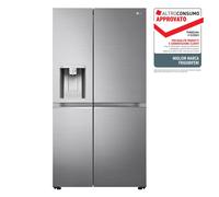 LG GSLV90PZAD Nevera Side By Side Nofrost Invierte Dispensador Wi-Fi Inox Cl.d