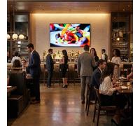 LG LG 75UH5Q Pantalla de Cartelería Digital UHD 75" Pantalla profesional UHD de 75" con webOS integrado, 500 nits de brillo y seguridad avanzada, ideal