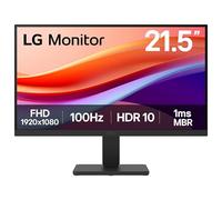 LG Monitor 22U401A-B, 22 Pulgadas, Full HD 1080p, 100Hz, 5ms GtG, Panel VA, Ahorro de energía Inteligente HDR10, antirreflejos, HDMI, D-Sub, Negro Mate