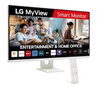 Monitor - LG 32SR73U-W, 31,5 ", UHD 4K, 5 ms, 60 Hz, Blanco