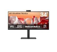 LG 34BA85QE-B pantalla para PC 86,4 cm (34") 3440 x 1440 Pixeles Wide Quad HD LCD Negro