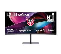 LG 34G630A-B - Monitor Gaming Ultragear 34”, VA (3440 x 1440), 21:9, 240Hz, 1ms, HDR10, FreeSync Premium, DisplayHDR 400, Altavoces 5W, No Pivotable, Morado Grisáceo