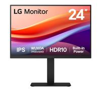 LG Monitor Profesional 24ba55w-b 24'/ wuxga/Multimedia/Regulable en Altura/Negro