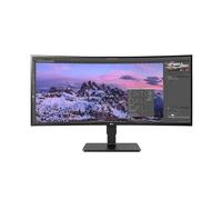 LG Monitor Profesional ultrapanorámico Curvo Business 35bn77cp-b 35'/ wqhd/Multimedia/Regulable en Altura/Negro