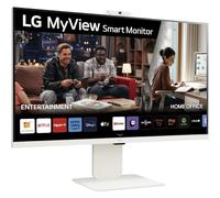 LG MyView Smart Monitor 32SR85U-W 31.5" LED IPS UltraHD 4K Altavoces Altura Ajustable USB-C Webcam