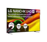 LG NANO 4K UHD AI 98NU900B6LB 2,49 m (98") 4K Ultra HD Smart TV Wifi Negro (98NU900B6LB)