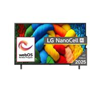 LG NanoCell 43NANO80A3B Televisor 109,2 cm (43") 4K Ultra HD Smart TV Wifi Negro (43NANO80A3B.AEU)