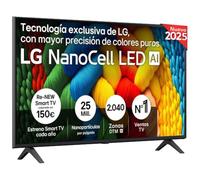 LG NanoCell AI 43NANO80A6B 43" 4K Ultra HD Smart TV Wifi