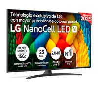 LG NanoCell AI 55NANO81A6A 55" Smart TV LED 4K UHD 60Hz HDR WebOS