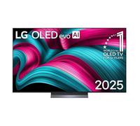 LG OLED evo AI C5 Smart TV 65" 4K UHD 165 cm OLED65C58LA.AEU con WebOS 25, AI Picture Pro, alpha9 Gen 8, 120 Hz, Dolby Vision Atmos, HDR, FreeSync, Negro