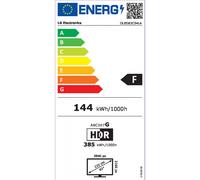 LG OLED evo AI OLED83C54LA 2,11 m (83") 4K Ultra HD Smart TV Wifi Negro