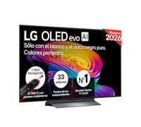 LG OLED48C64LA - Smart TV OLED EVO AI 48" 4K Sin Reflejos 98.9%, 2026