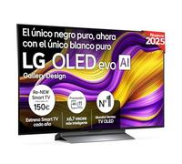 LG OLED48G56LS - TV 48", OLED EVO 4K, Smart TV IA G5, WebOS 25, Super Upscaling, Dolby Vision y Dolby Atmos, AMD FreeSync, Alexa/Google Assistant, Negro