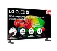LG OLED55B65LA - Smart TV OLED AI 55" 4K Sin Reflejos 98.3%, 2026 | OLED, Smart TV, WebOS 26, Procesador α8 AI Gen3, VRR 120Hz, Dolby Vision y Atmos, Alexa/Google Assistant, Gris Oscuro