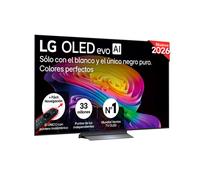 LG OLED55C66LB TV OLED evo AI 55" 4K Smart WiFi WebOS 26 120Hz HDR10 Antirreflejos Pro 98.9% Mando Único