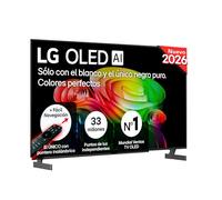 LG OLED65B65LA - TV 65", 4K OLED AI B6, Smart TV, WebOS 26, Procesador α8 AI Gen3, VRR 120Hz, Sin Reflejos al 98,3%, Dolby Vision y Atmos, Alexa/Google Assistant, Gris Oscuro