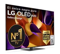 LG OLED65G46LS, 65", OLED EVO* 4K, Serie G4, Smart TV, WebOS24, Procesador a11, Dolby Vision, Dolby Atmos, webOS 24, 3840X2160,TV Gaming, 144 Hz, Negro