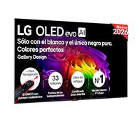 Smart TV LG OLED evo AI G6 65 pulgadas 4K 2026 - OLED65G64LW | LG ES