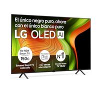 LG OLED77B56LA - TV 77", OLED 4K, Smart TV AI B5, WebOS 25, Super Upscaling, Dolby Vision y Dolby Atmos, AMD FreeSync, Alexa/Google Assistant, Negro