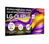 LG OLED77G54LW - TV 77", OLED EVO 4K, Smart TV AI B5, WebOS 25, Super Upscaling, Dolby Vision y Dolby Atmos, AMD FreeSync, Alexa/Google Assistant, Negro