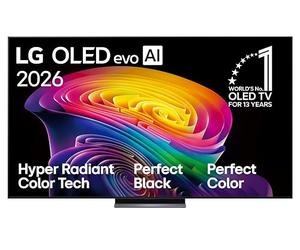 LG OLED83C64LA - Smart TV OLED EVO AI 83" 4K Sin Reflejos 98.9%, 2026 | OLED evo, Smart TV, WebOS 26, Procesador α11 AI Gen3, VRR 165Hz, Dolby Vision y Atmos, Alexa/Google Assistant, Gris Oscuro