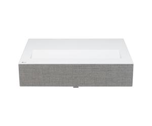 LG Proyector CineBeam HU715QW Ultra Short Throw 4K UHD DLP 2500 Lúmenes LED, webOS 6.0, Alto Rango Dinámico HDR10, Dolby Atmos, Blanco