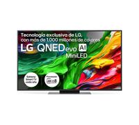 LG QNED evo AI MiniLED QNED87 55QNED87B6A - Televisor 55" 4K UHD Smart TV
