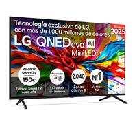 LG QNED evo MiniLED AI 55QNED92A6A 55" 4K UltraHD 120Hz Smart TV WebOS HDR10 Dolby Vision FreeSync