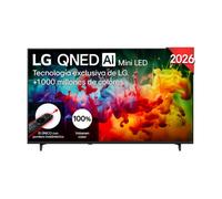 LG QNED MiniLED AI QNED72 65QNED72B6B - Televisor 65" Ultra HD 4K Smart TV WiFi E