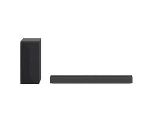 LG S40Q - Barra de Sonido Inteligente, 2.1 Canales, Sonido Envolvente Dolby Digital con Bajos Potentes, Amplia Conectividad, HDMI, Bluetooth, USB, Entrada Óptica y App Android/iOS, Color Negro