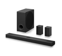 LG S80TR - Barra de Sonido, Bluetooth, 580W, 5.1.3 Canales con subwoofer | Dolby Atmos, DTS:X, certificación ecológica EnergyStar, Hi-Res Audio 24bit/96kHz, Escalador a Hi-Res Audio hasta 24bit/96kHz