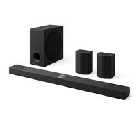 LG S95AR 9.1.5 ch. Home Theater Barra de Sonido con subwoofer inalámbrico, Dolby Atmos Audio, TV Synergy, Interfaz Wow, Calibración de Sala AI (Modelo 2025)