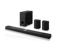 LG S95AR - Barra de Sonido, Bluetooth, 810W, 9.1.5 Canales con subwoofer | altavoces traseros, certificación ecológica EnergyStar, Hi-Res Audio 24bit/96kHz, Escalador a Hi-Res Audio hasta 24bit/96kHz