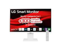 LG Smart Monitor 32U850SA-W - 32'', Panel IPS, 4K, 60 Hz, Blanco
