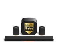 LG Sound Suite - Pack Inmersive Suite 5 Pro, con barra de sonido H7, 2 altavoces WiFi M5 y subwoofer W7 - Immersive Suite 5 Pro