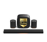 LG Sound Suite - Pack Inmersive Suite 7 Pro, con barra de sonido H7, 2 altavoces WiFi M7 y subwoofer W7 - H7PRO7