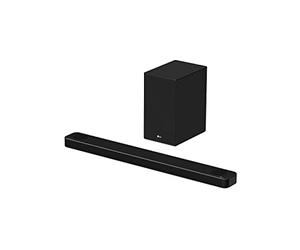 LG SP8YA Soundbar TV 440W 3.1.2 Canali Meridian con Subwoofer Wireless, Bluetooth, Tecnologia DTS:X, Dolby Atmos, Dolby Digital, Audio Alta Risoluzione, AI Sound Pro, Ingresso Ottico, USB, HDMI in/out