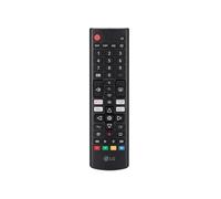 LG SR23GA - Mando a Distancia Universal, Mando a Distancia por Infrarojos, Mando Compatible con Televisores Básicos y Smart TV, Botones Netflix, Amazon y Disney, Color Negro
