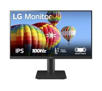 LG Standard 24MS550-B.AEU - Pantalla para PC de sobremesa de 24 Pulgadas, Pantalla IPS de resolución FHD (1920 x 1080), 5 ms GtG 100 Hz, NTSC 72% (CIE1931), inclinable, Regulable en Altura